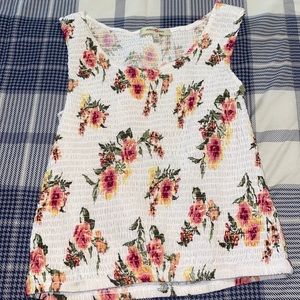 (New) juniors flower tangtop